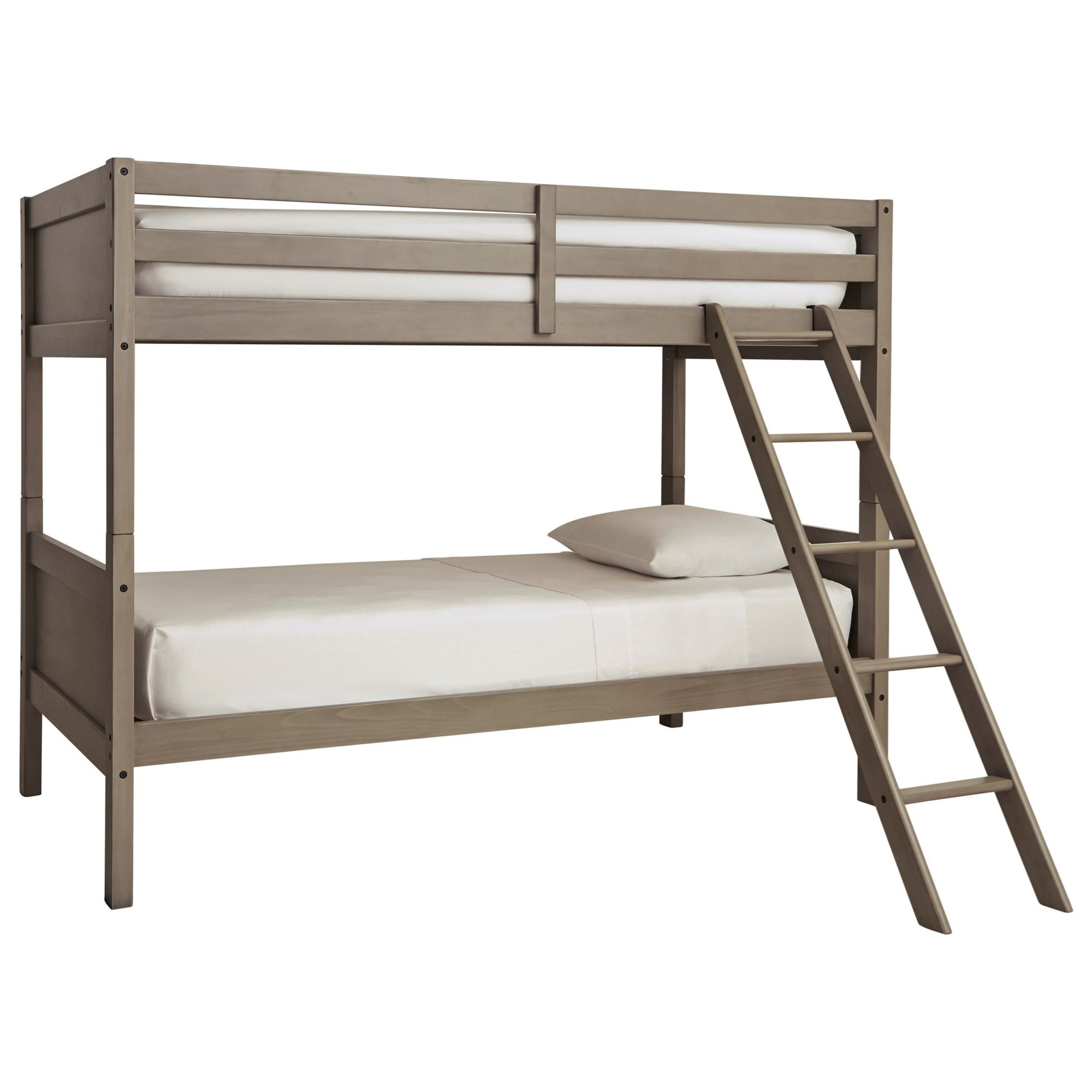 Ashley Furniture iKidz Ocean Espresso Twin over Full Bunk Bed