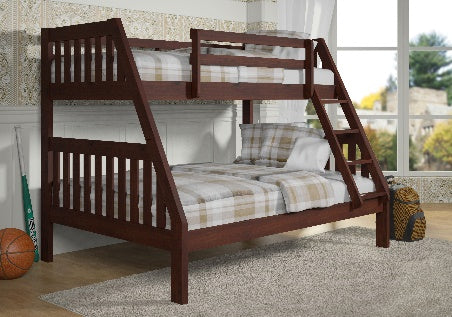Ashley Furniture iKidz Ocean Espresso Twin over Full Bunk Bed