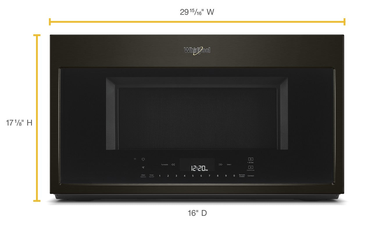Whirlpool Over-the-Range Microwave - Black Stainless Steel
