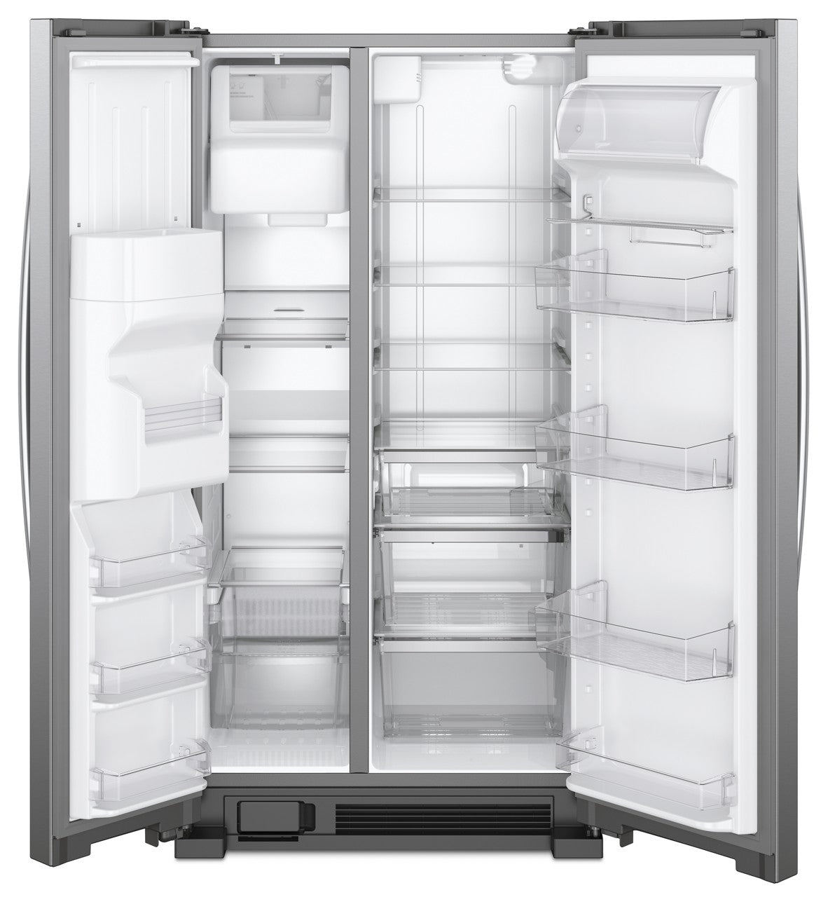 Whirlpool Side-by-Side Refrigerator - Stainless Steel